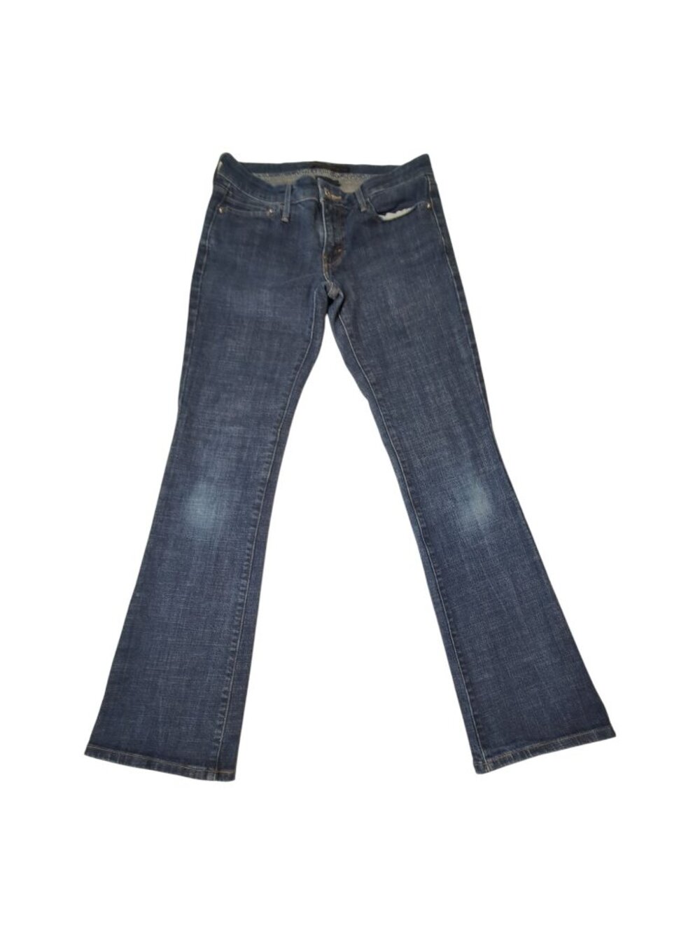Levis Womens 547 Platinum Flare Jeans Y2K Low Rise Size 4